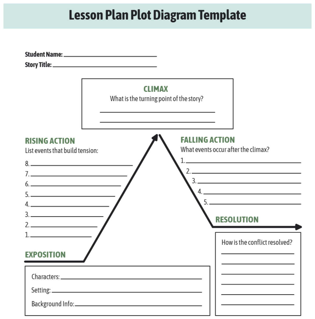 Plot Plan Template