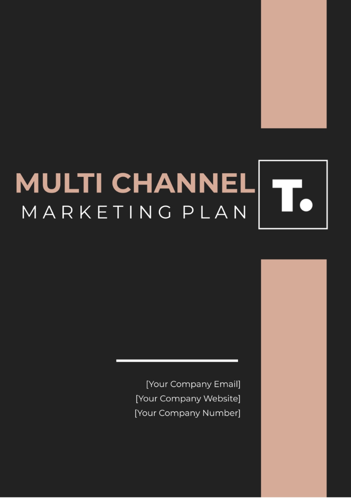 Free Multi Channel Marketing Plan Template To Edit Online