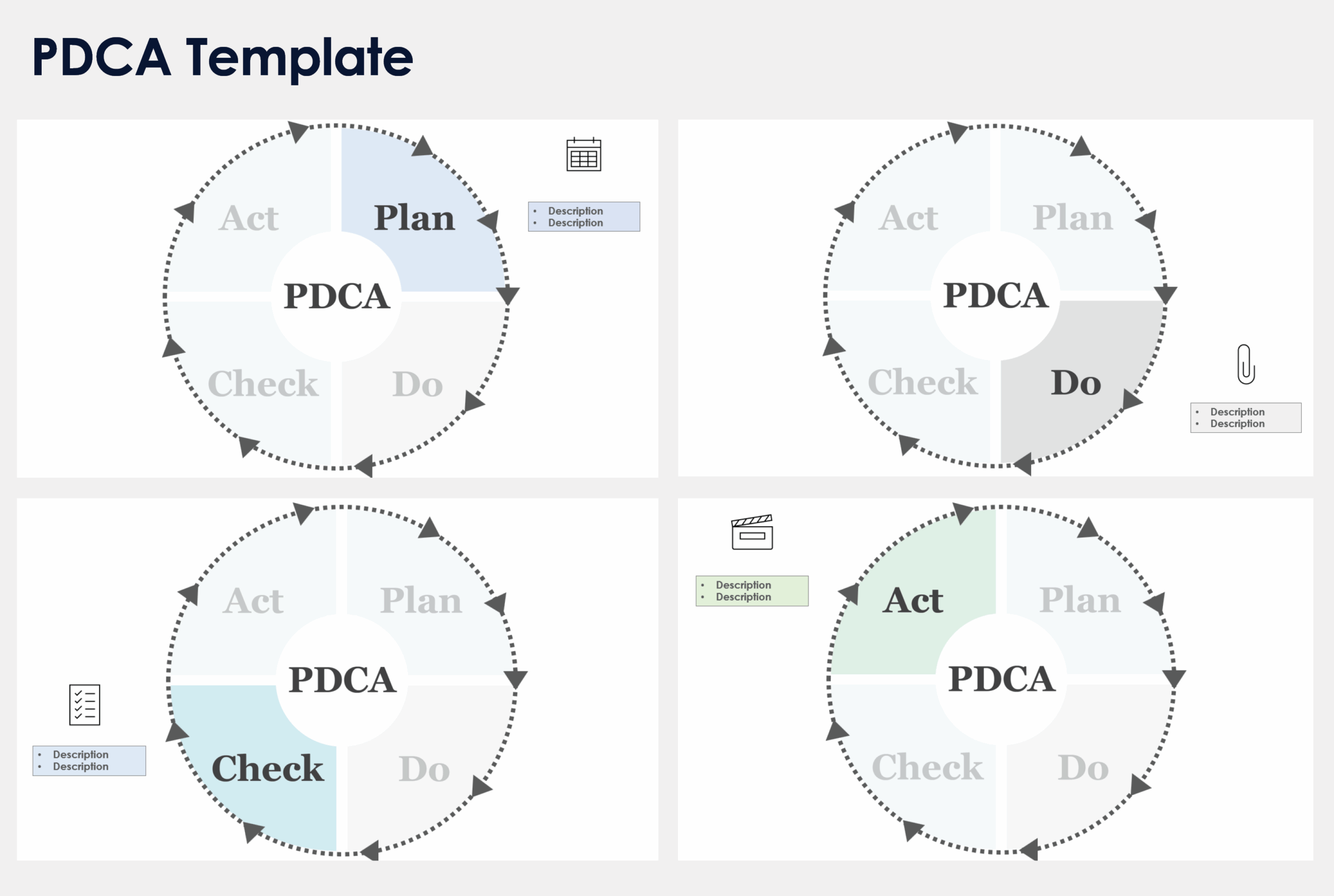 Free PDCA Templates Forms U0026 Examples