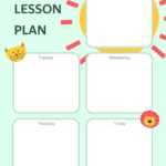 Free Printable Kindergarten Lesson Plan Templates Canva
