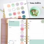 Free Printable Planner Inserts For Large Planners Plus Bonus Planner Stickers