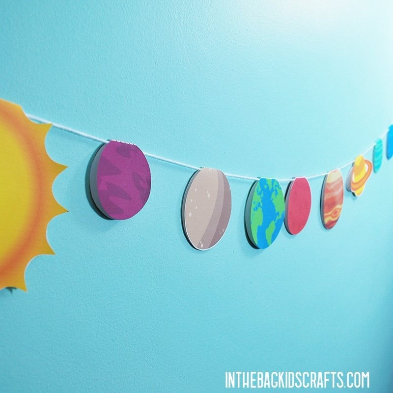 Free Printable Planets Button Templates