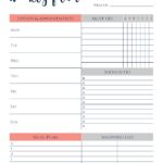 Free Printable Weekly Planner