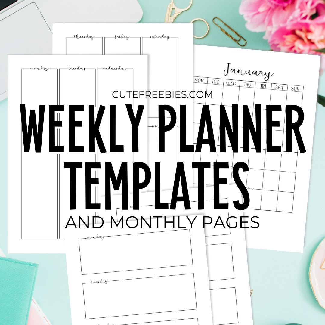 Template Pdf Free Happy Planner Printables