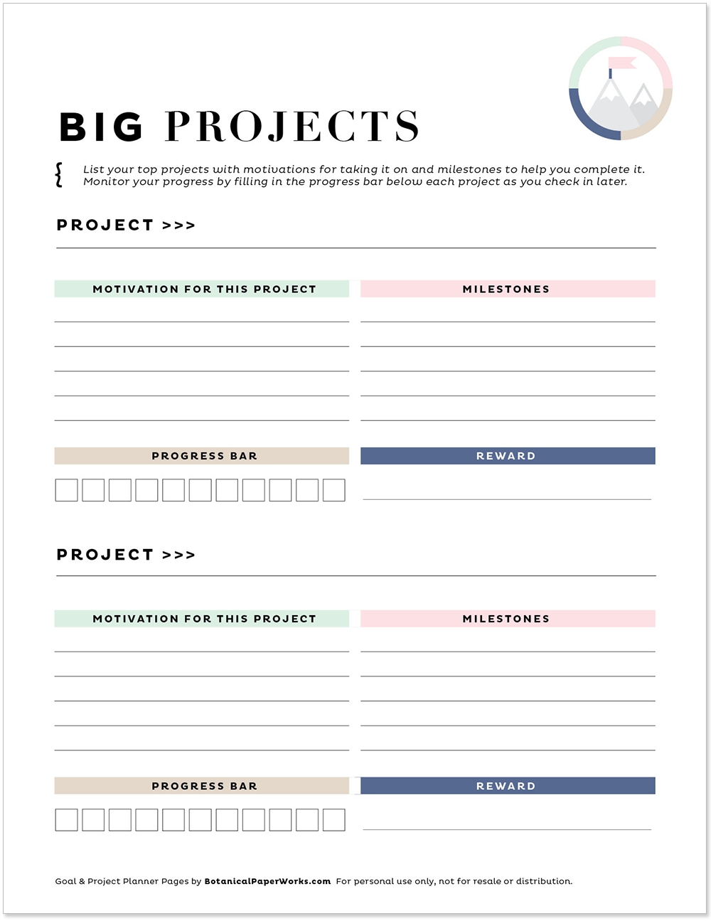 Free Happy Planner Printables Soap Template