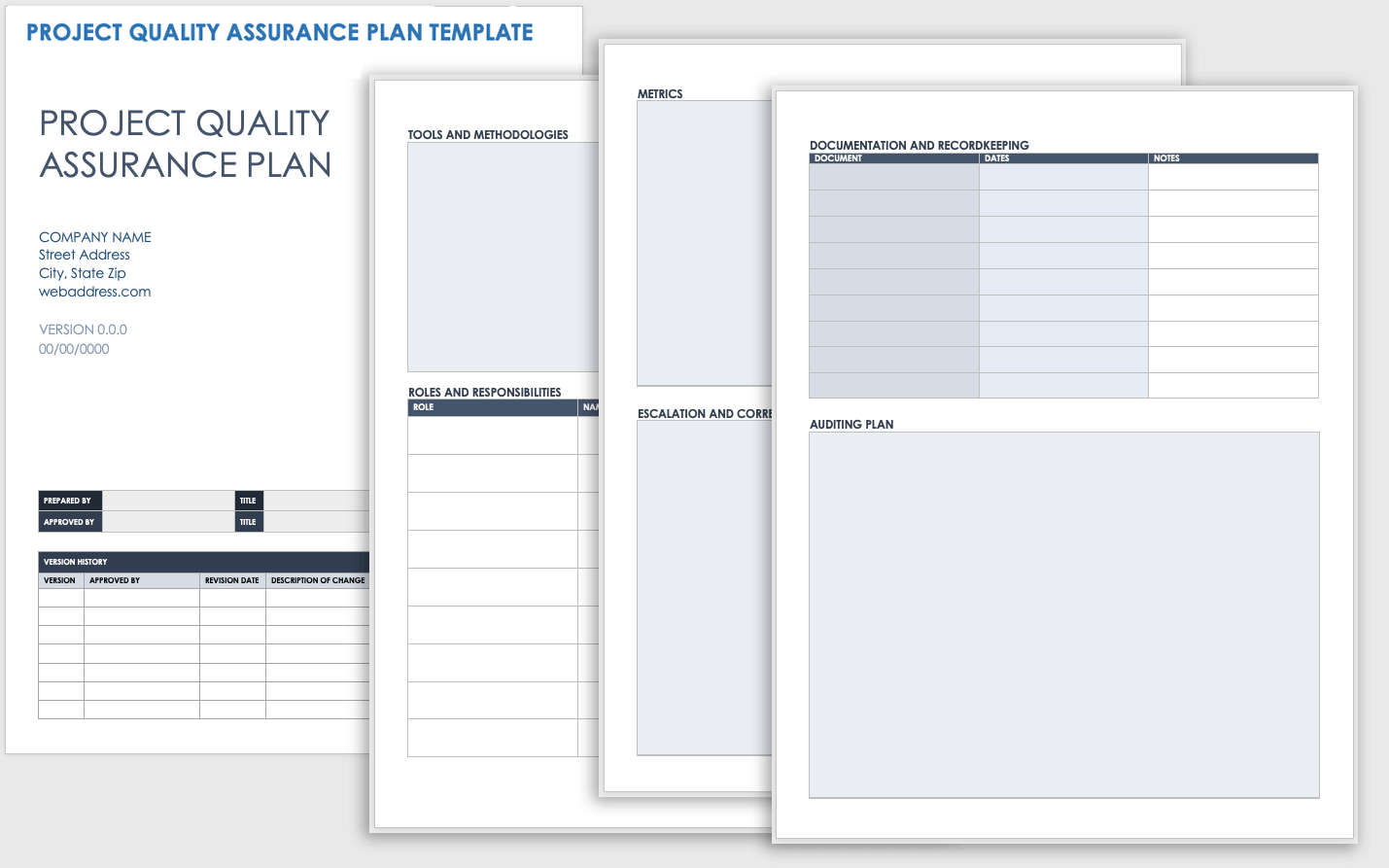 Free Quality Assurance Templates Smartsheet