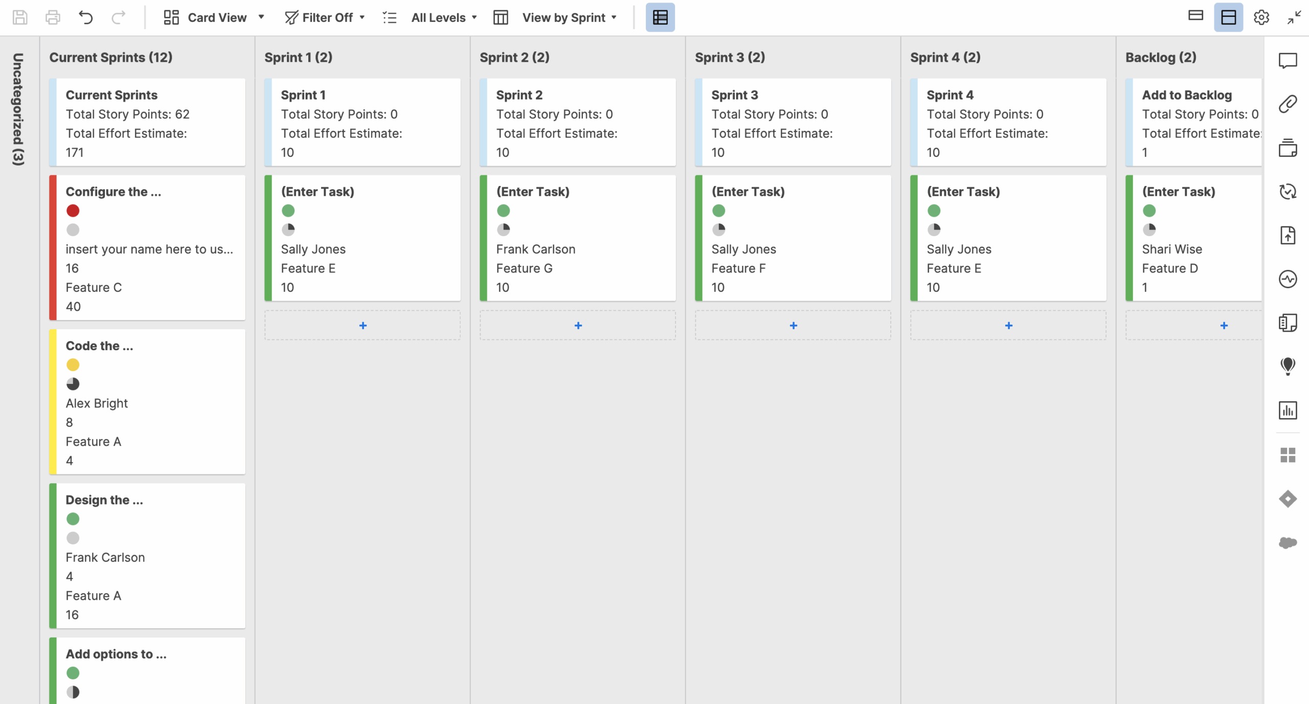 Free Sprint Planning Templates Smartsheet
