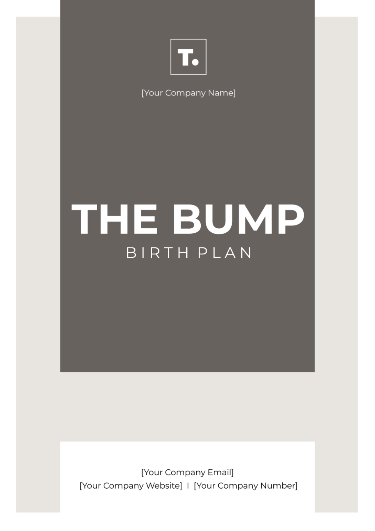 Free The Bump Birth Plan Template To Edit Online