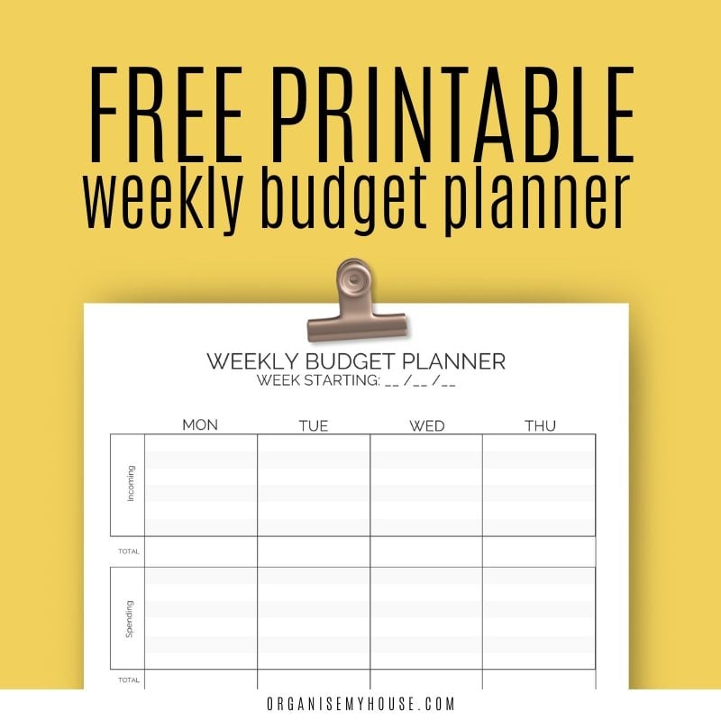 Budget Plan Template Printable
