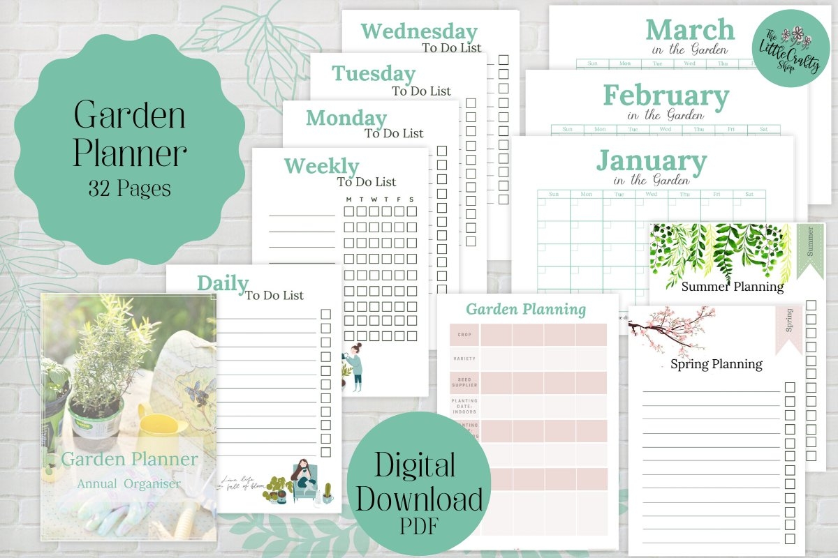 Free Printable Garden Planner Template