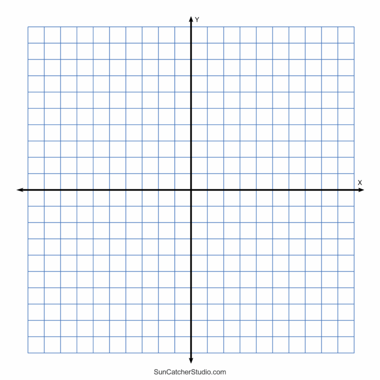 Grid Paper Printable 4 Quadrant Coordinate Graph Paper Templates Free Printables Monograms Design Tools Patterns U0026 DIY Projects