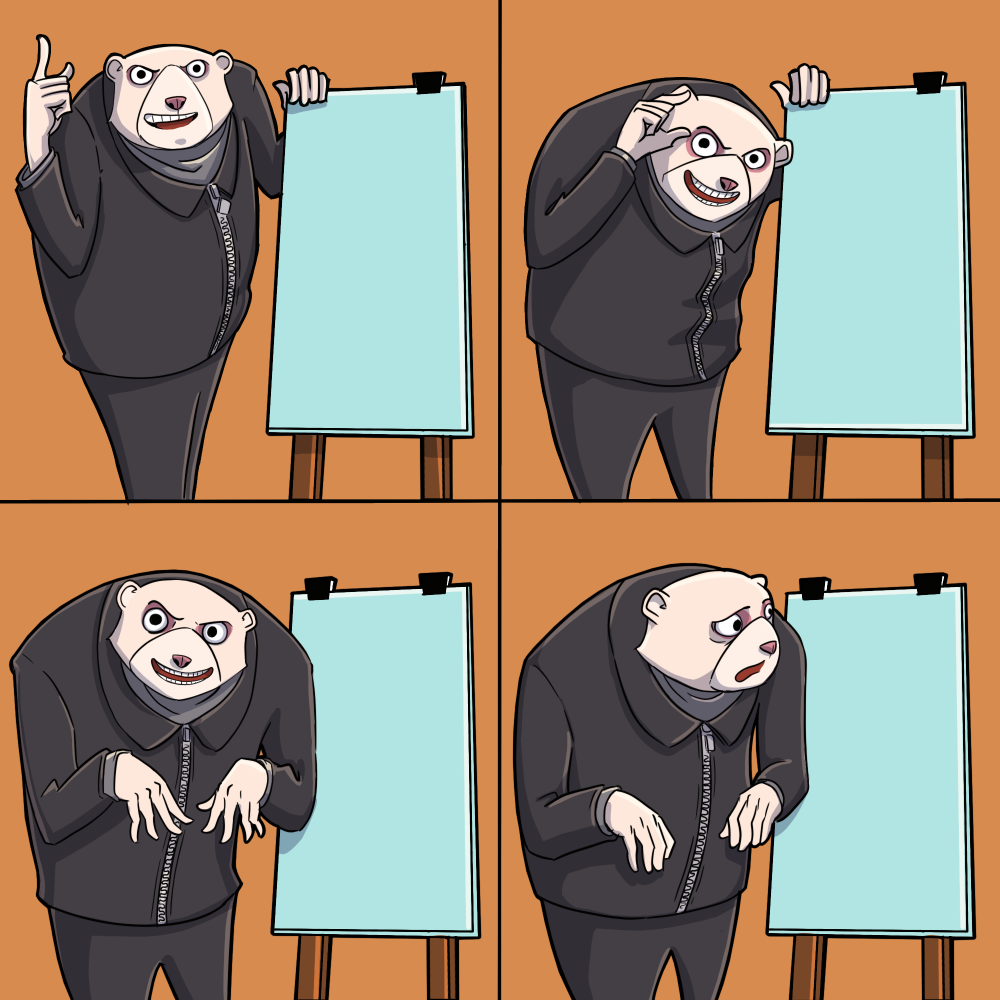 Gru Plan Meme Template