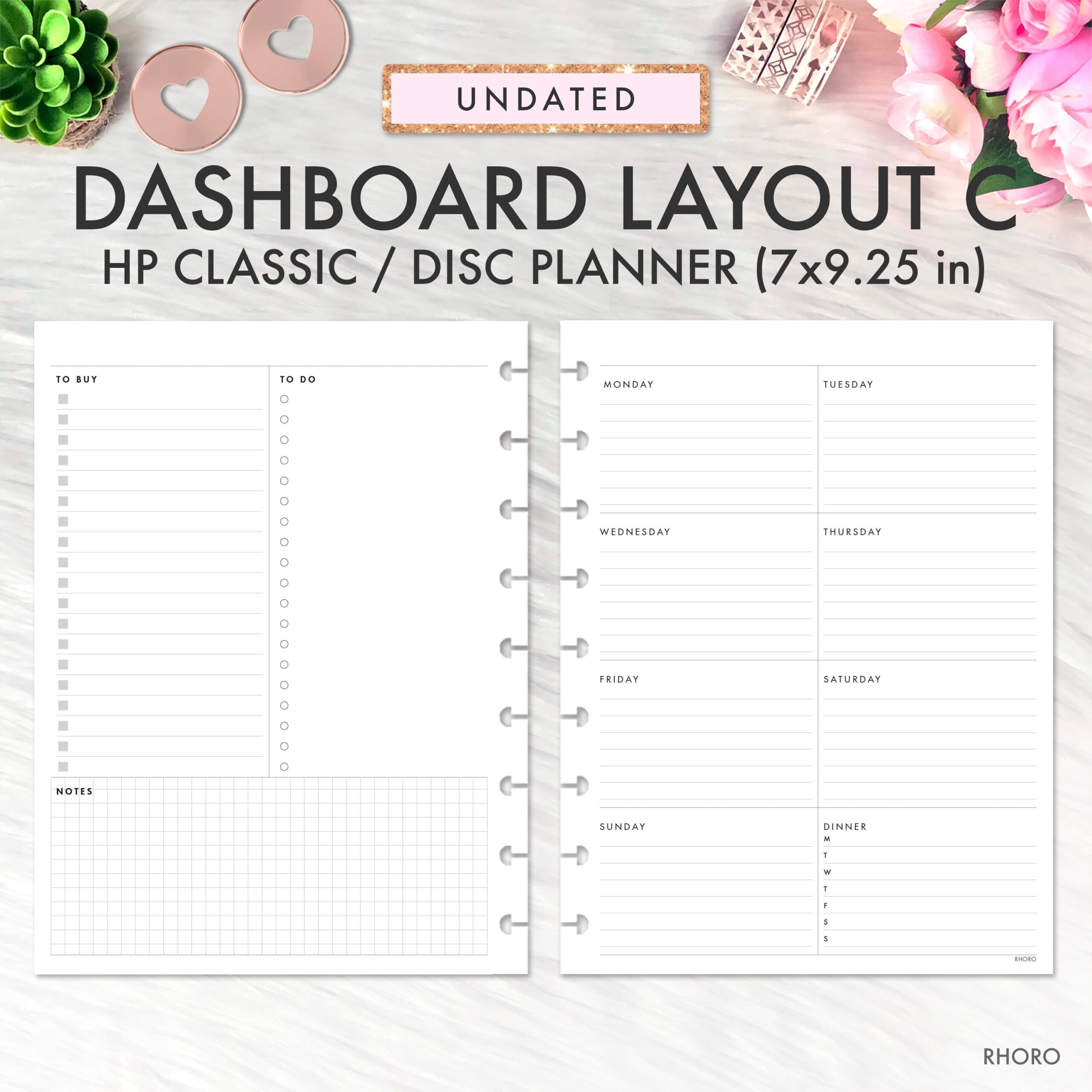 Free Planner Printables Happy Planner