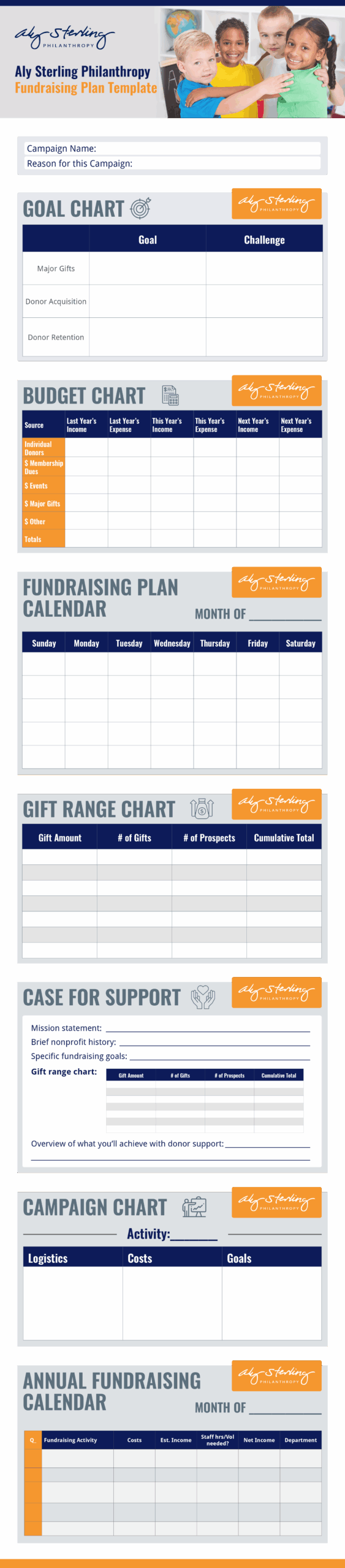 How To Create A Successful Fundraising Plan Template