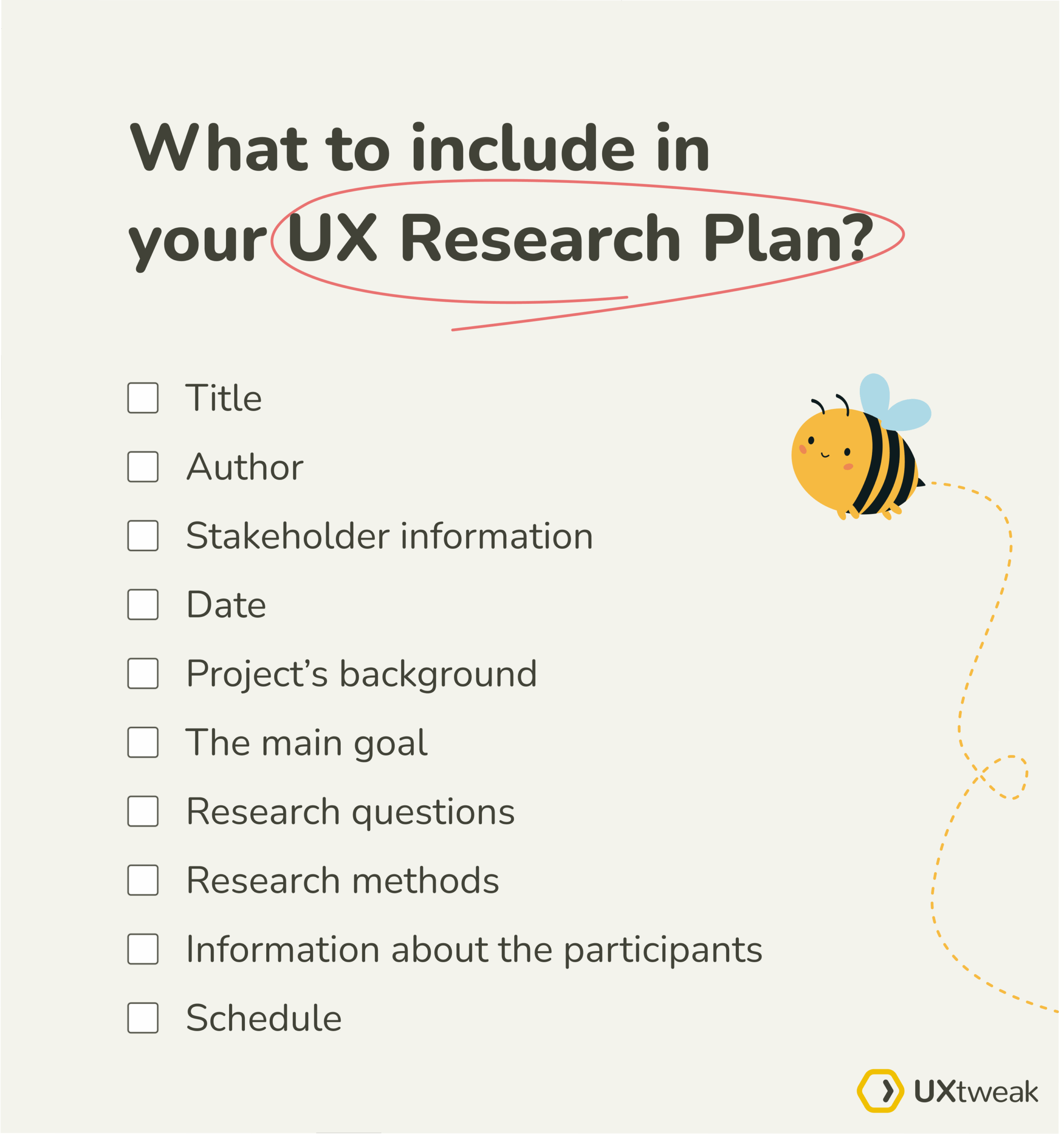 How To Create A UX Research Plan w Example UXtweak