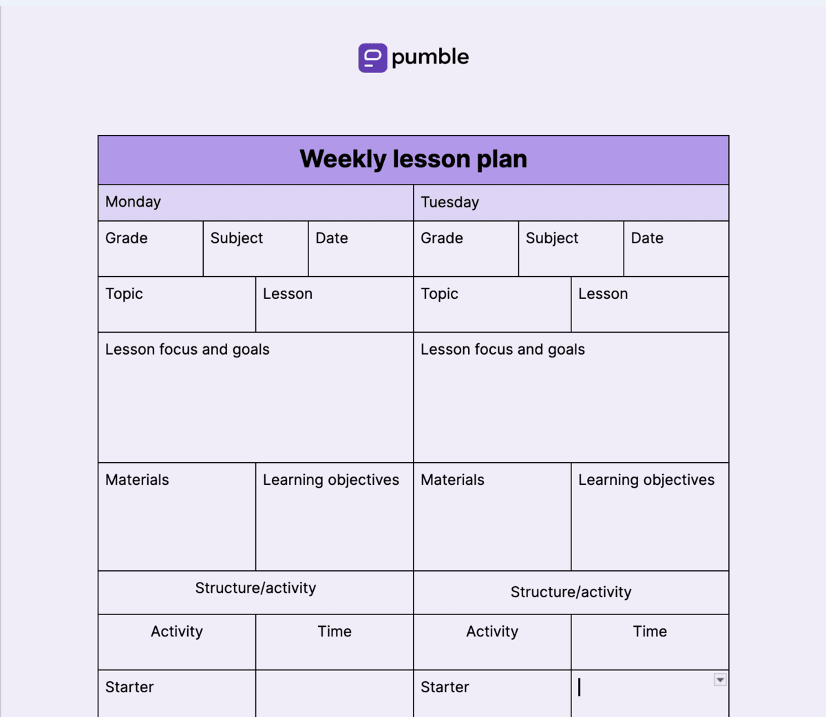 How To Write A Lesson Plan Template With Examples