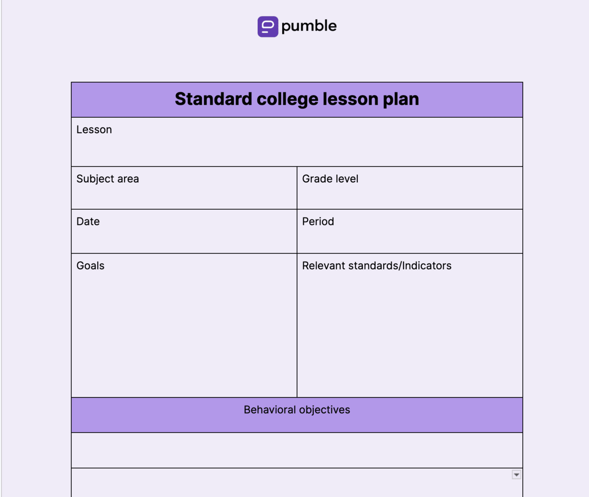 How To Write A Lesson Plan Template With Examples