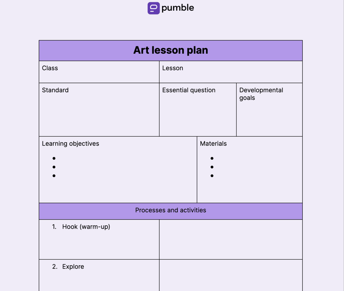 How To Write A Lesson Plan Template With Examples