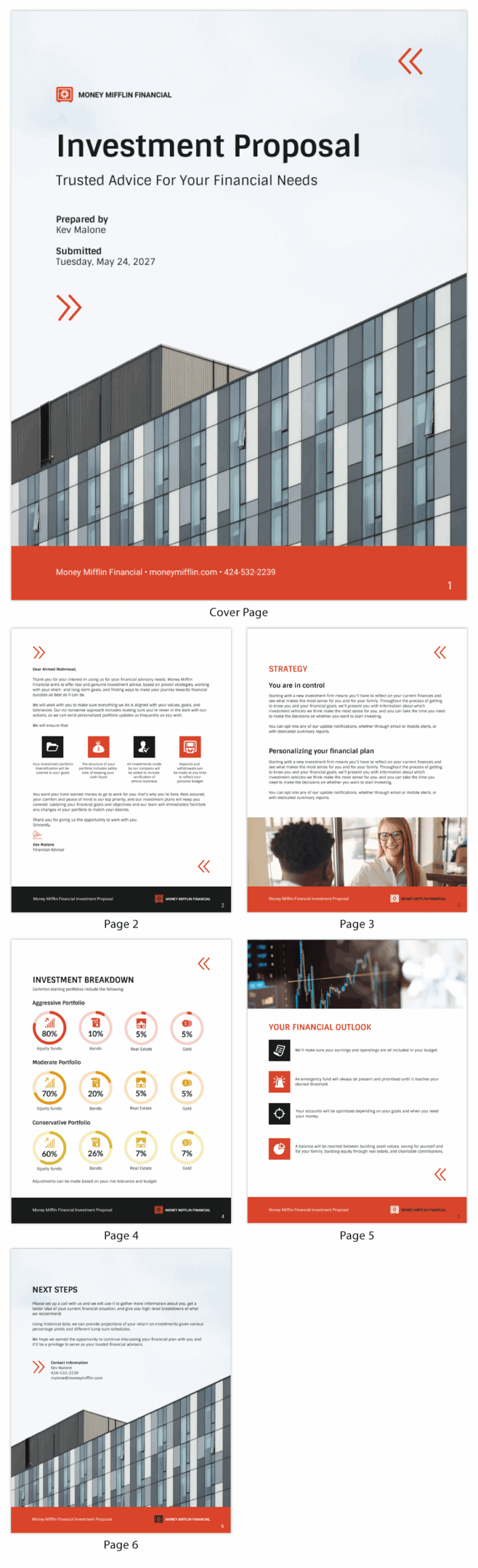Investment Proposal Template Venngage