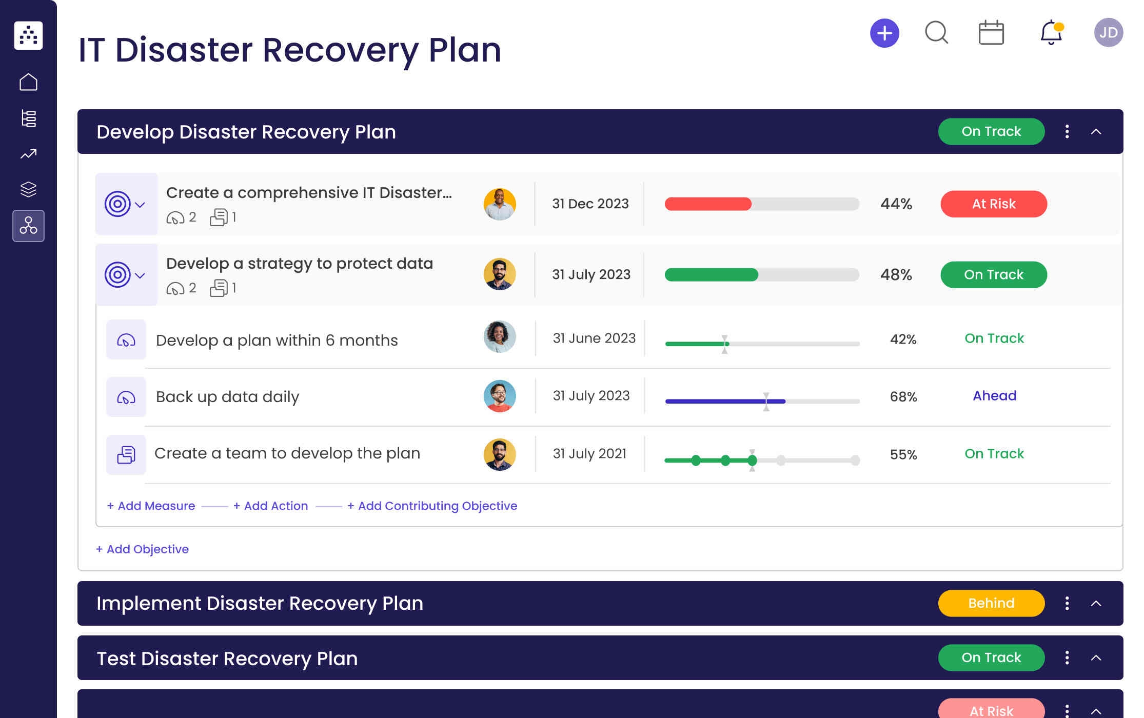 IT Disaster Recovery Plan Template