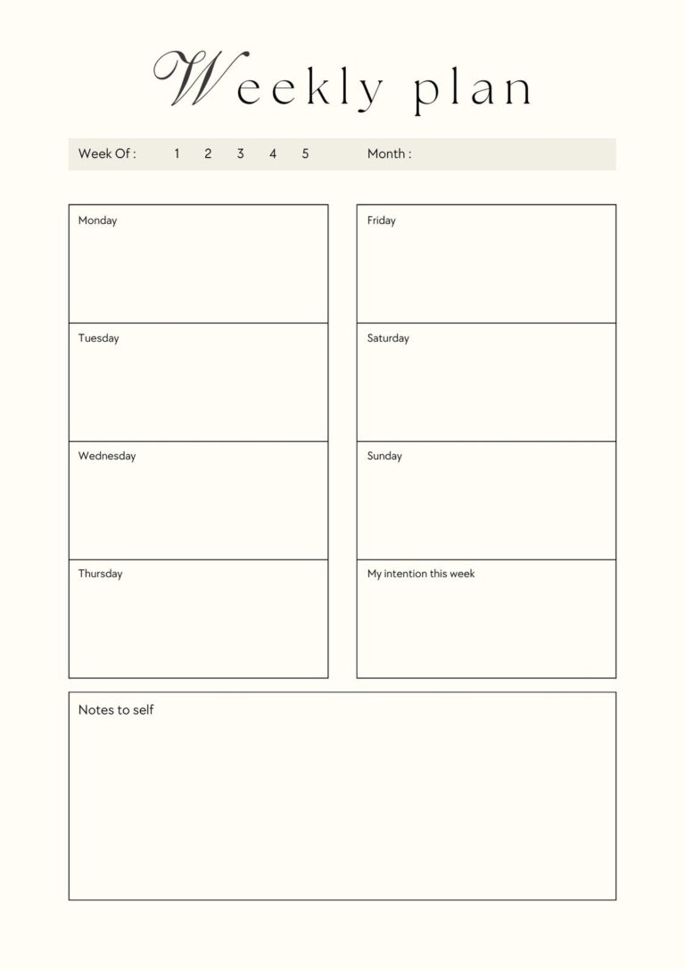 Lesson Plan Templates You Can Customize For Free Canva