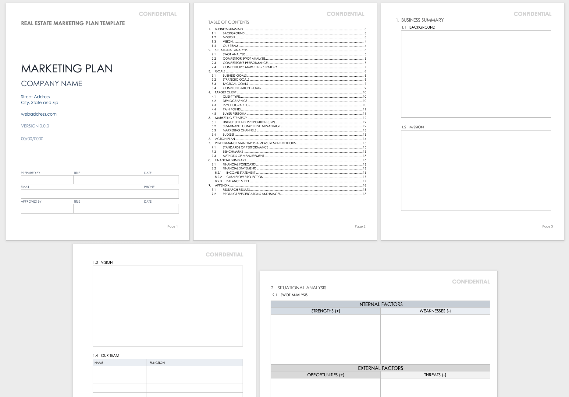 Marketing Plan Templates With Guide Smartsheet