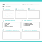 Mental Health Treatment Plan Template Venngage