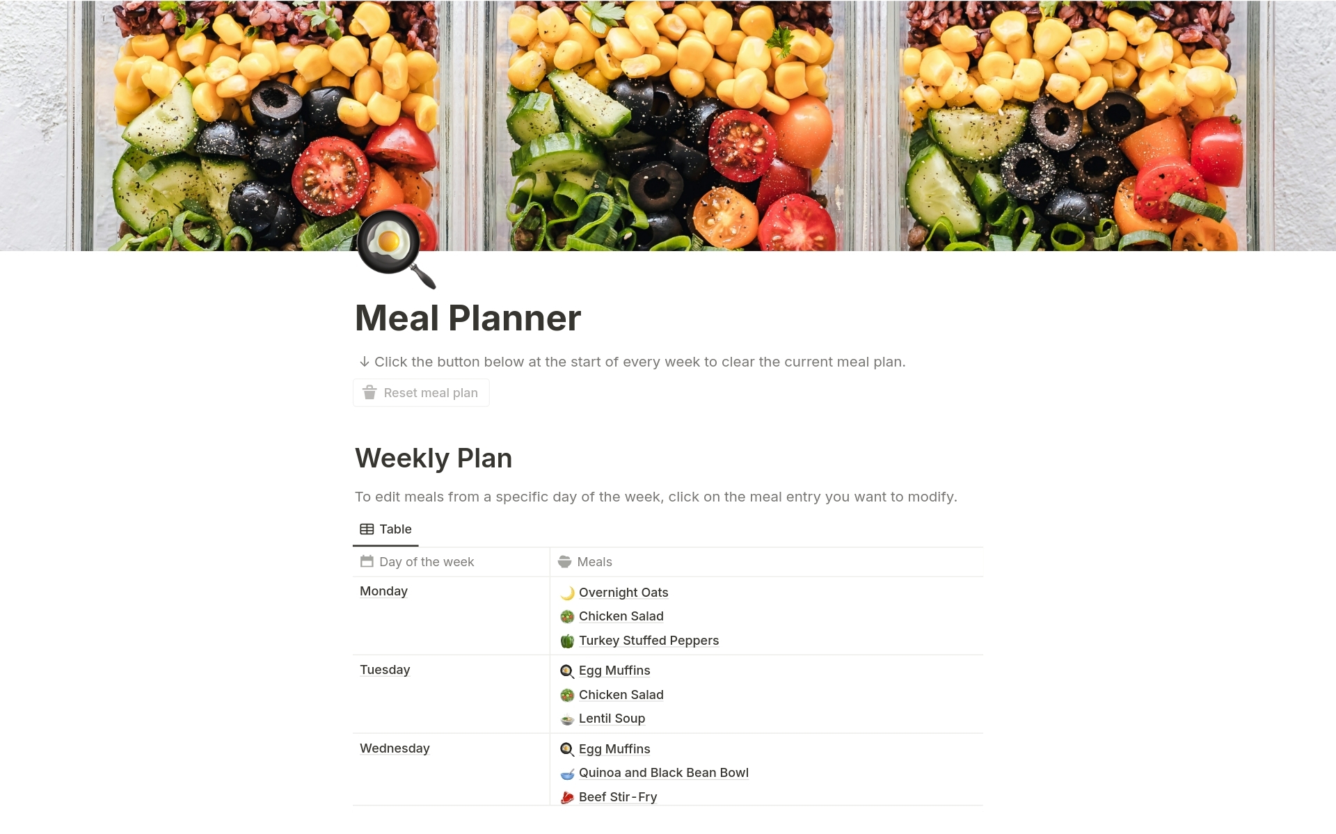 Nutrition Tracker Meal U0026 Macro Planner Template Notion Marketplace