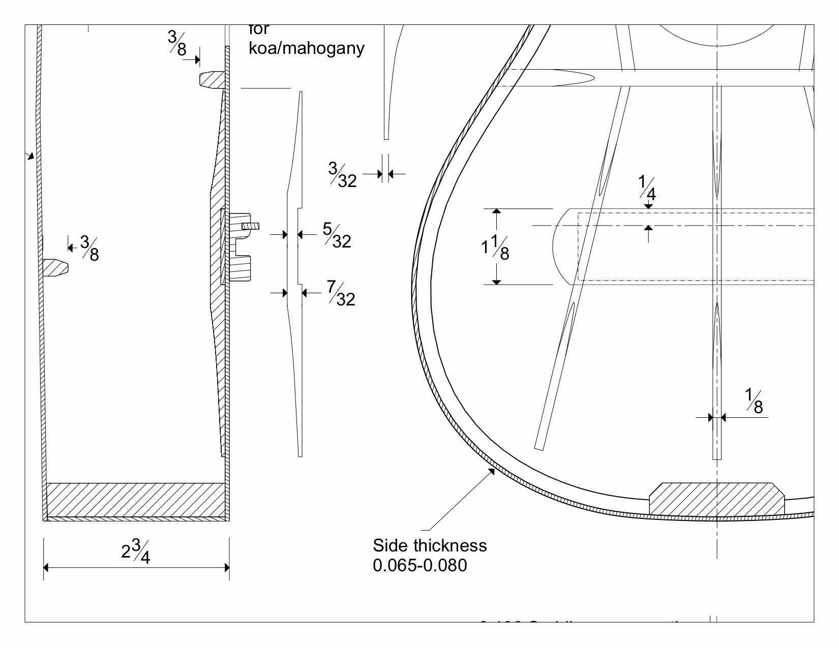 Free Printable Guitar Template Plans