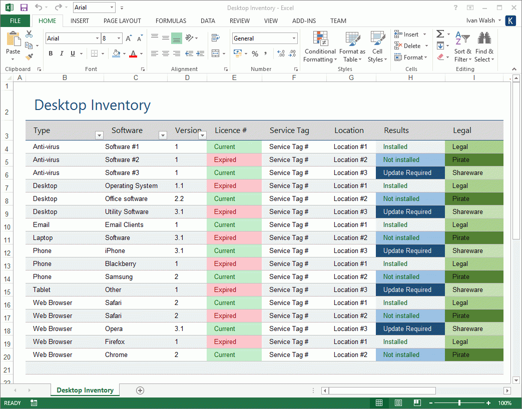Operations Plan Template MS Office 
