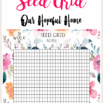 Our Hopeful Home Free Seed Grid Printable And Seed Planting Chart 