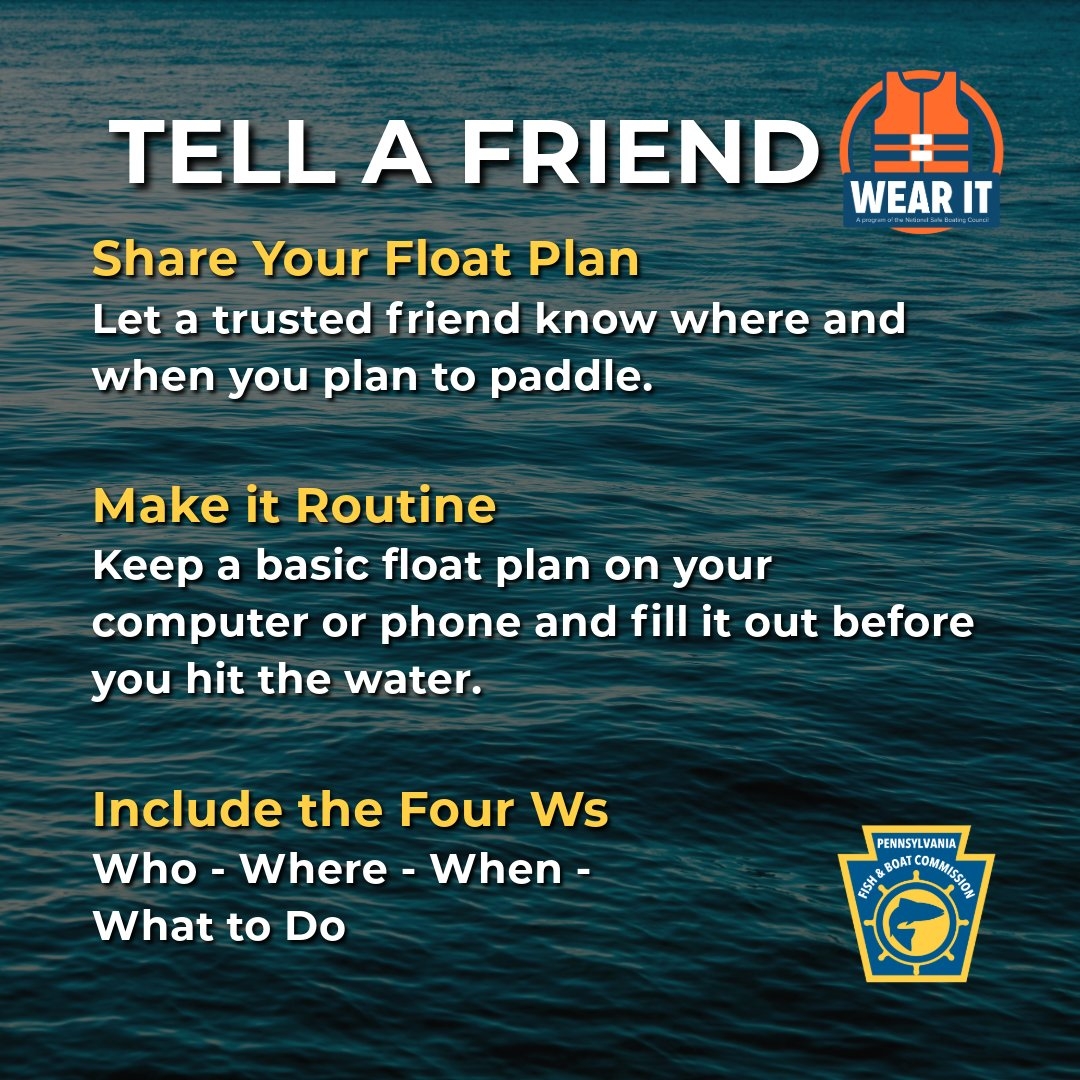 Float Plan Template