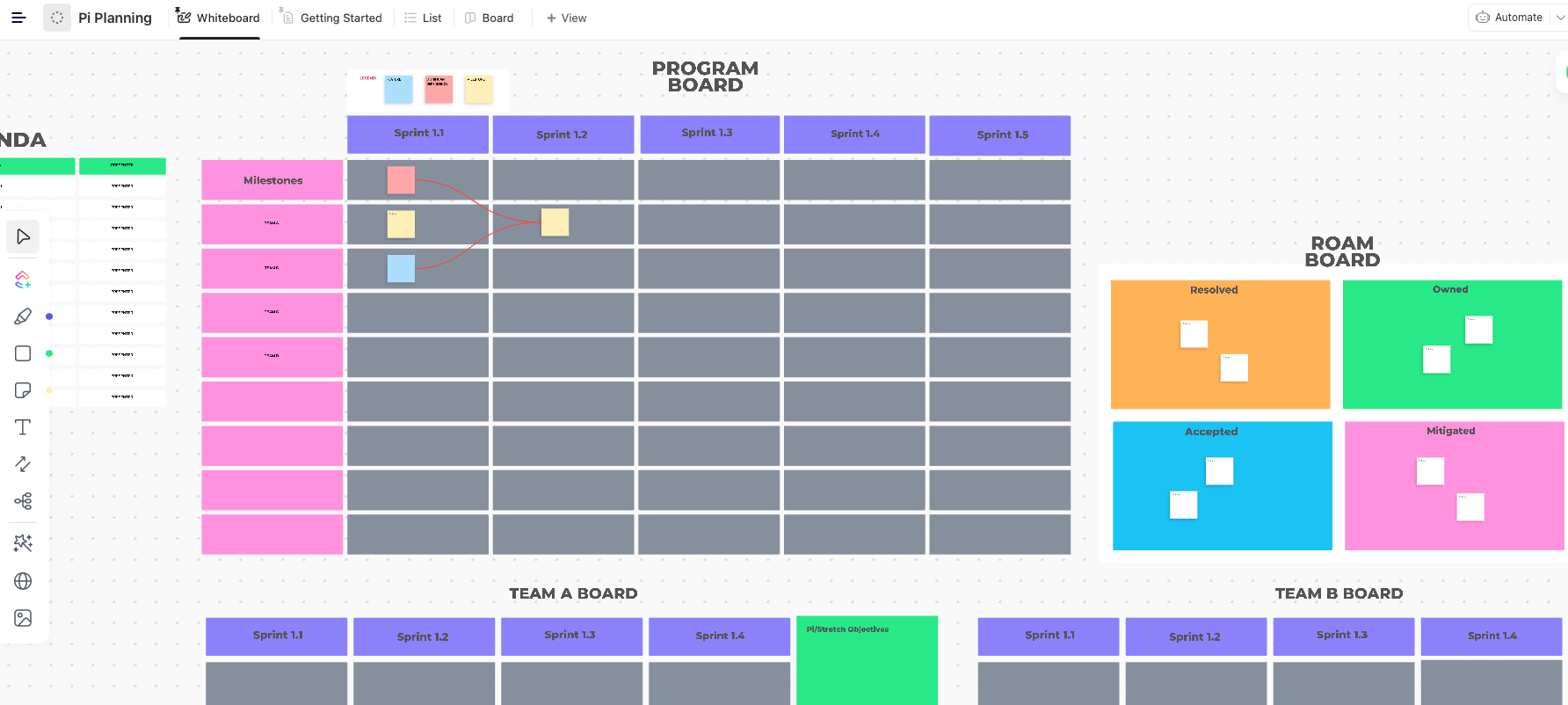 Pi Planning Template By ClickUp Template By ClickUp 