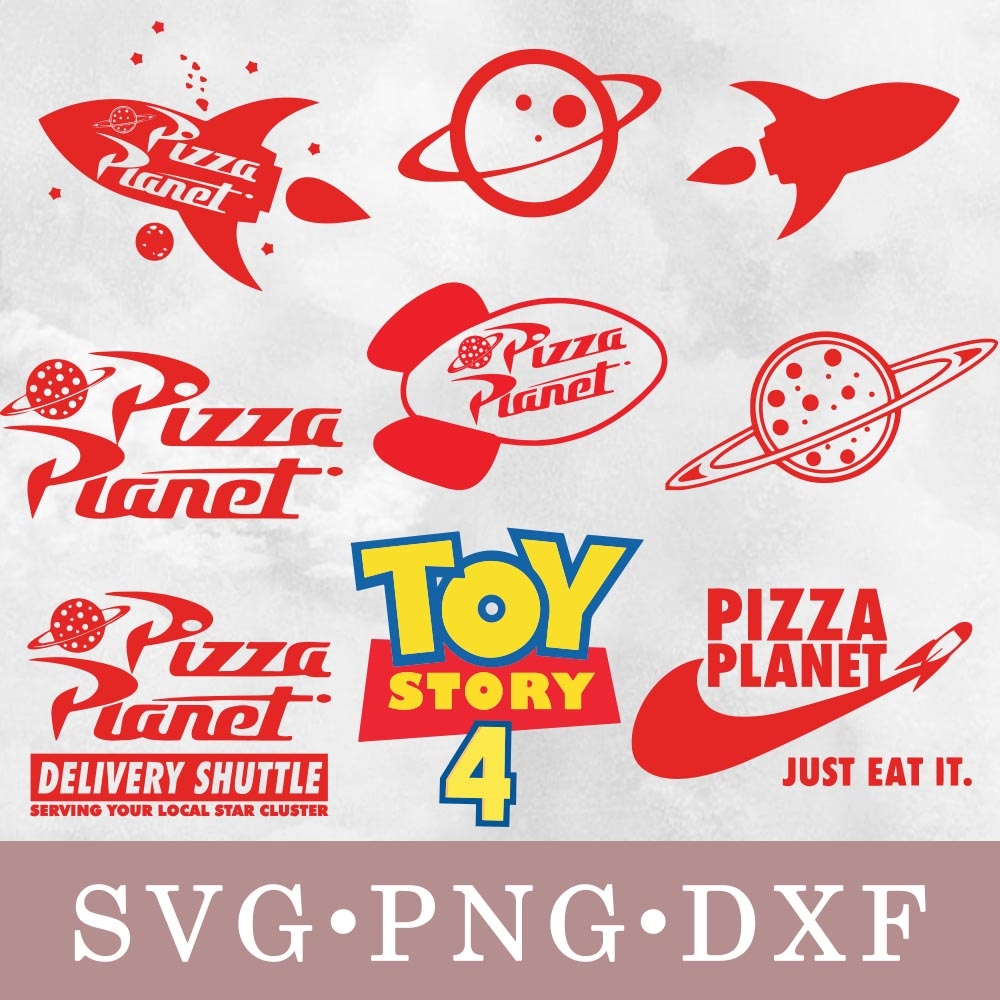Free Printable Pizza Planet Logo