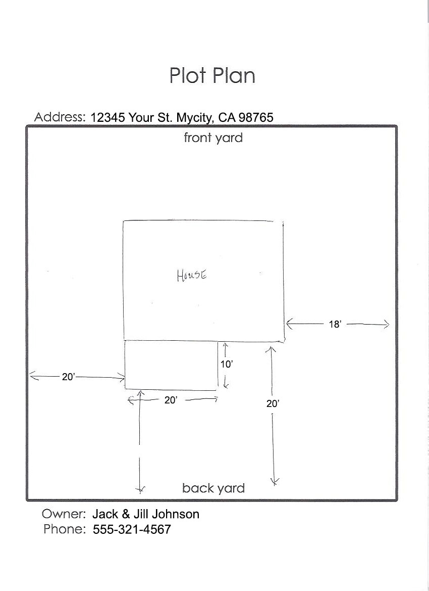 Plot Plan AlumawoodAlumawood