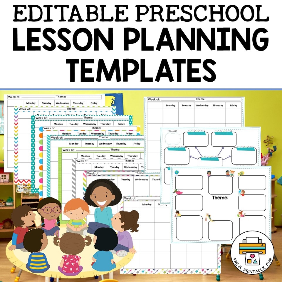Lesson Plan Template Editable