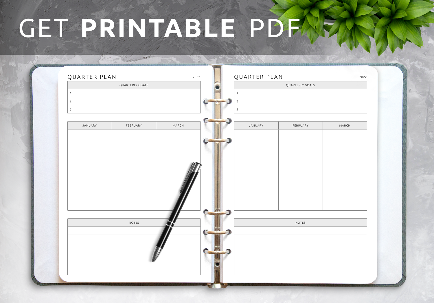 Quarterly Business Plan Template