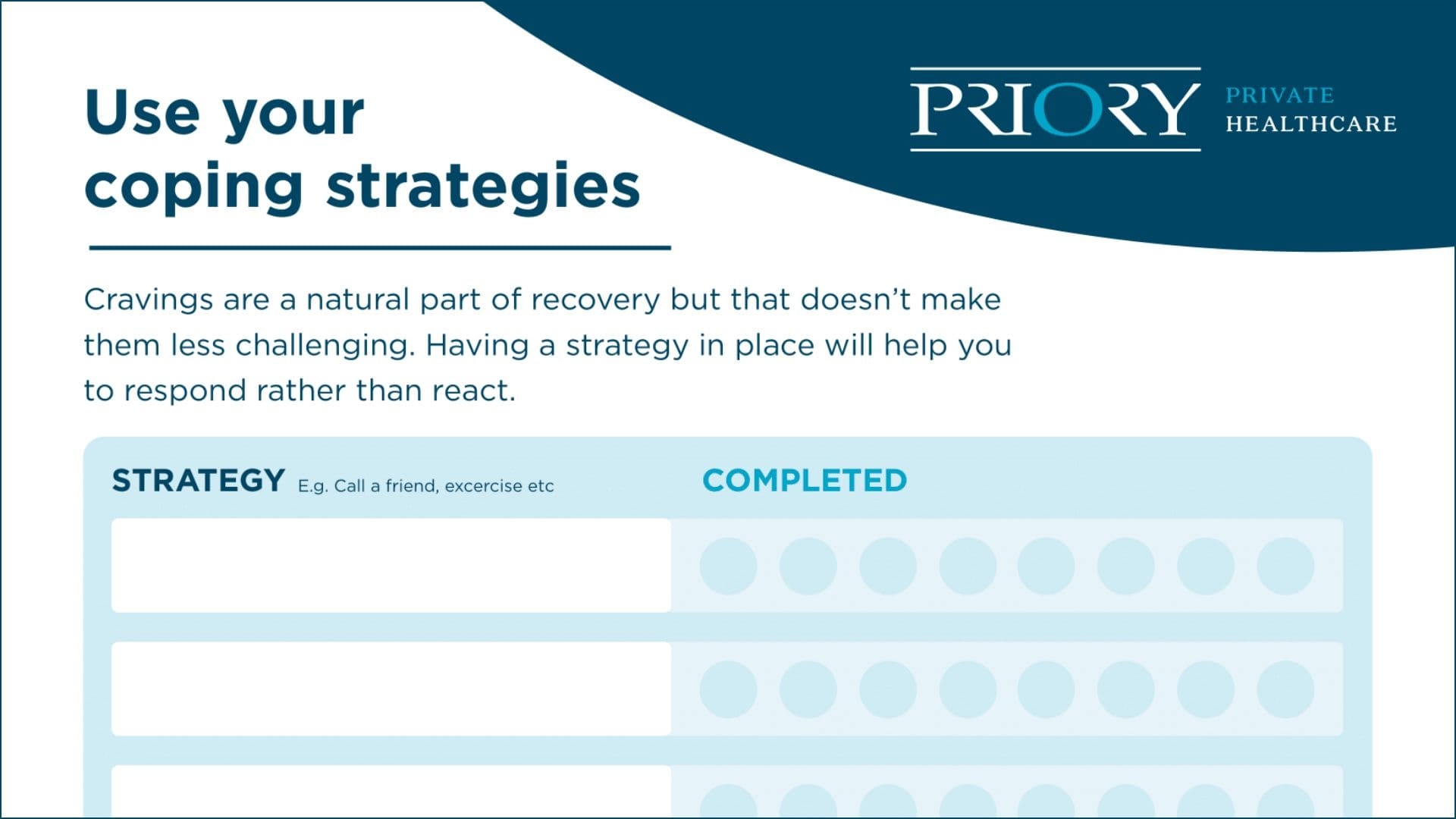 Relapse Prevention Plans Writing Using And Free PDF Template 