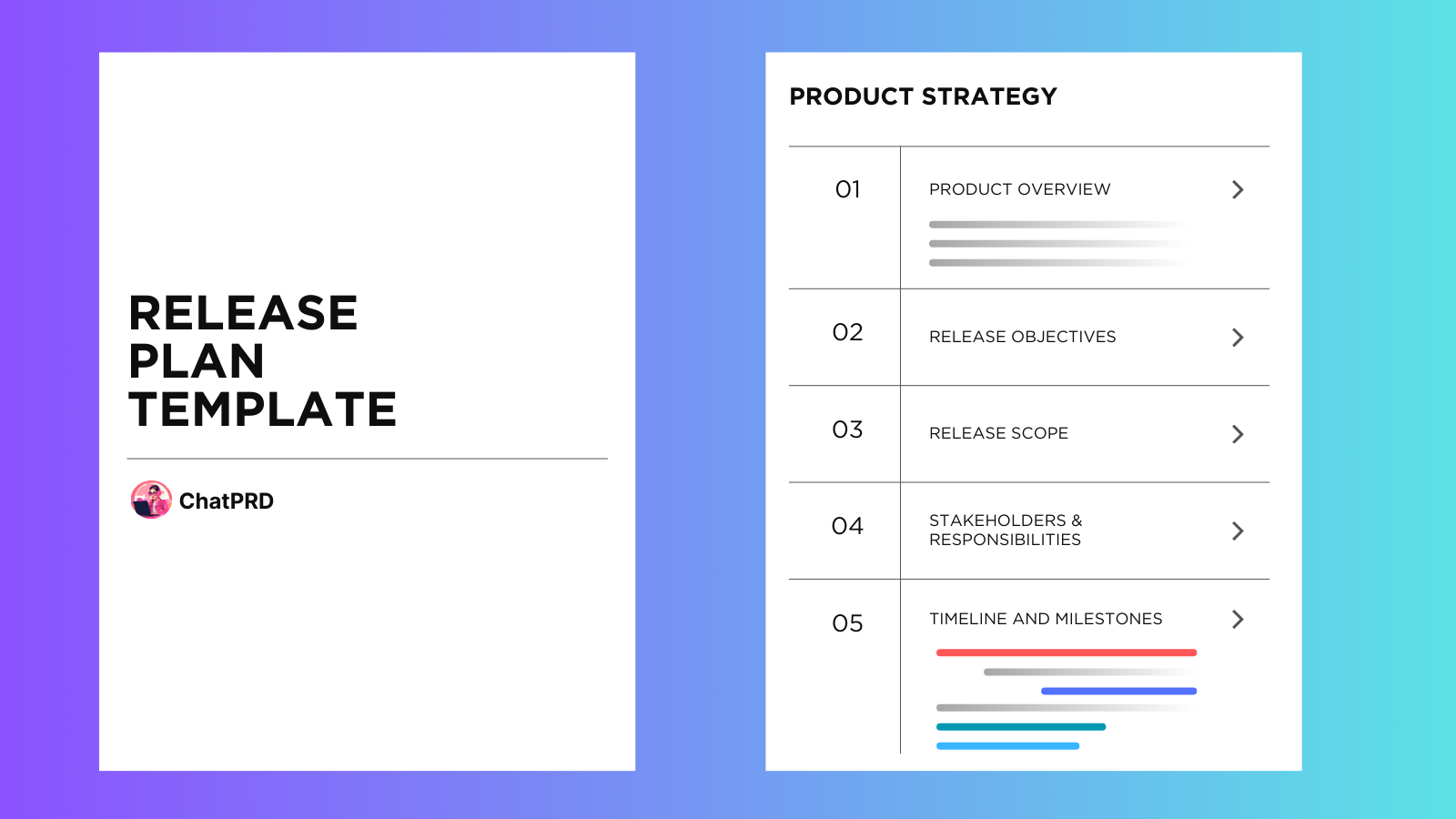 Release Plan Template ChatPRD