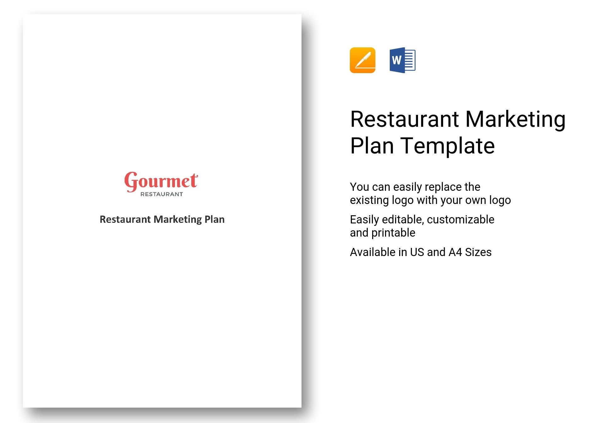 Restaurant Marketing Plan Template
