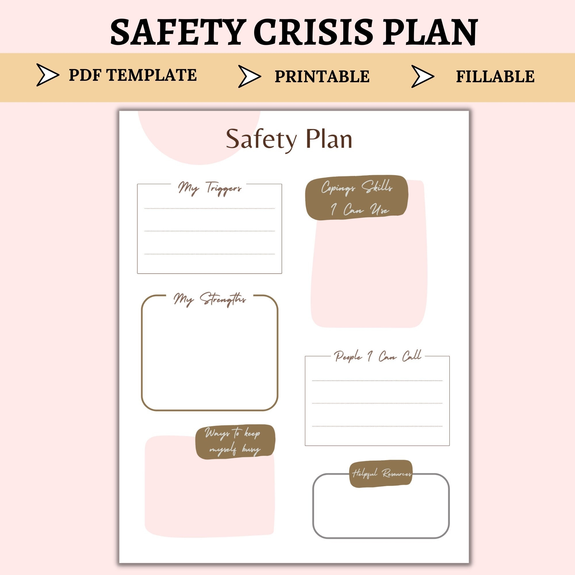 Crisis Plan Template