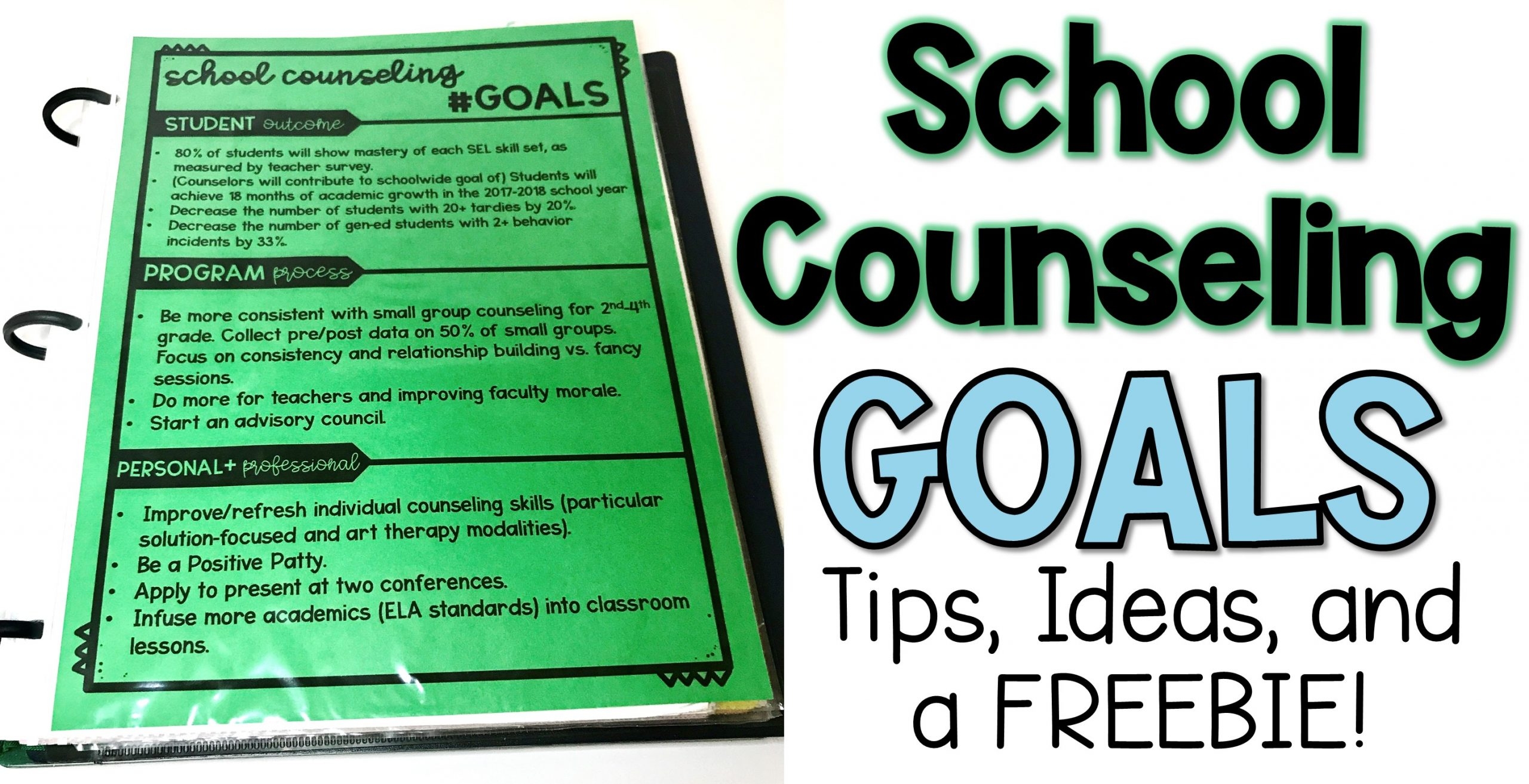School Counseling Goals The Responsive Counselor