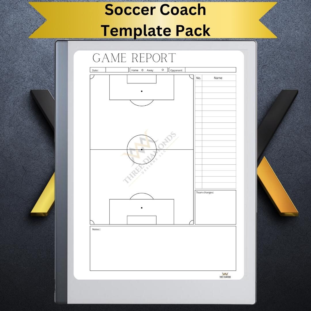 Football Game Plan Template