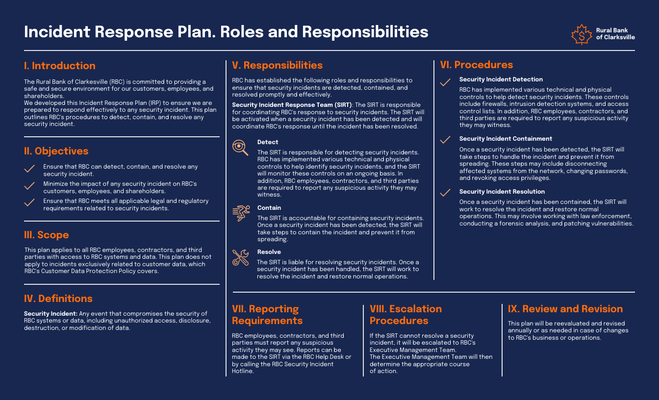 System Security Plan Template Venngage