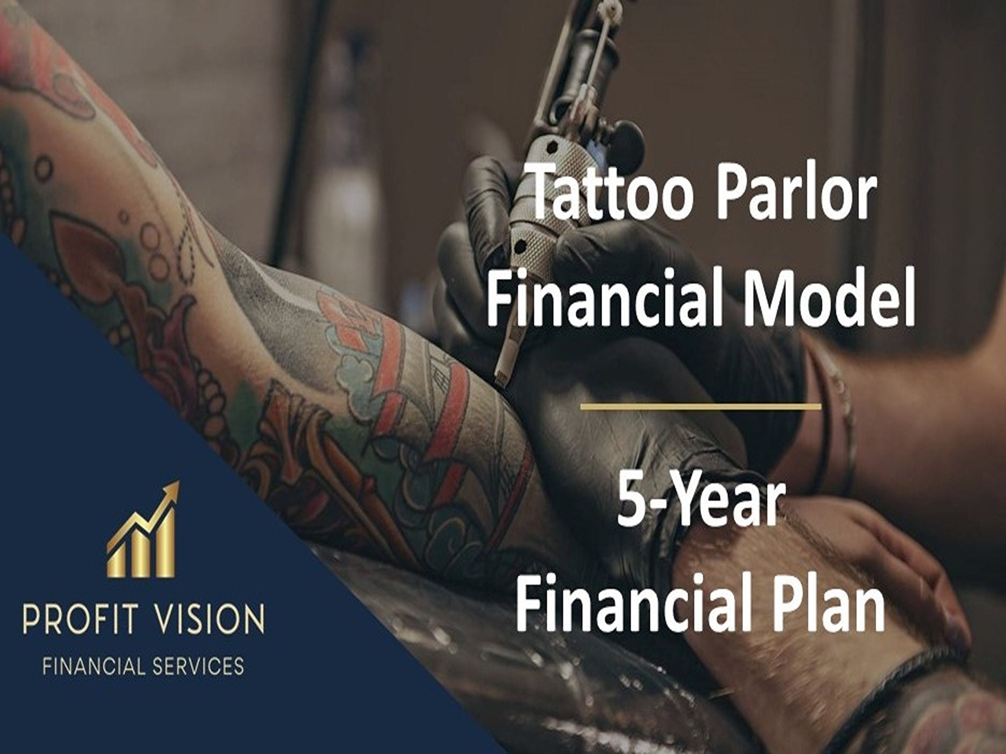 Tattoo Parlor Financial Model 5 Year Financial Plan Etsy