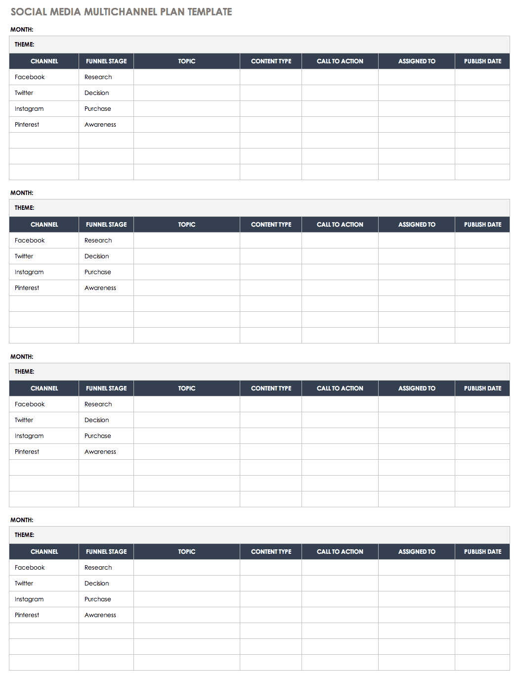 The 61 Best Free Content Marketing Templates To Drive Performance 