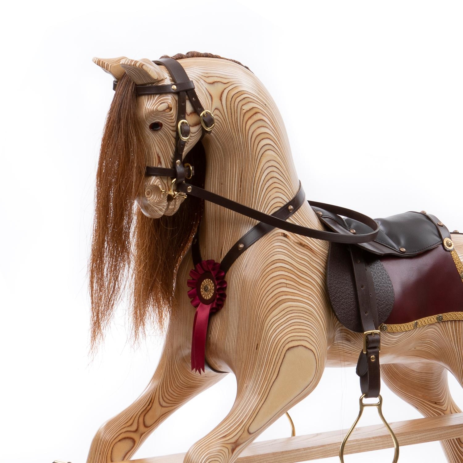 The Rocking Horse Shop Medium Size Laminated Rocking Horse Plan 129