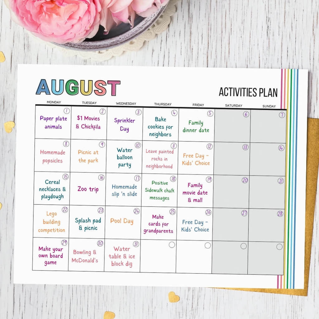 The Ultimate Summer Planner Cute Printable For Summer Plans 