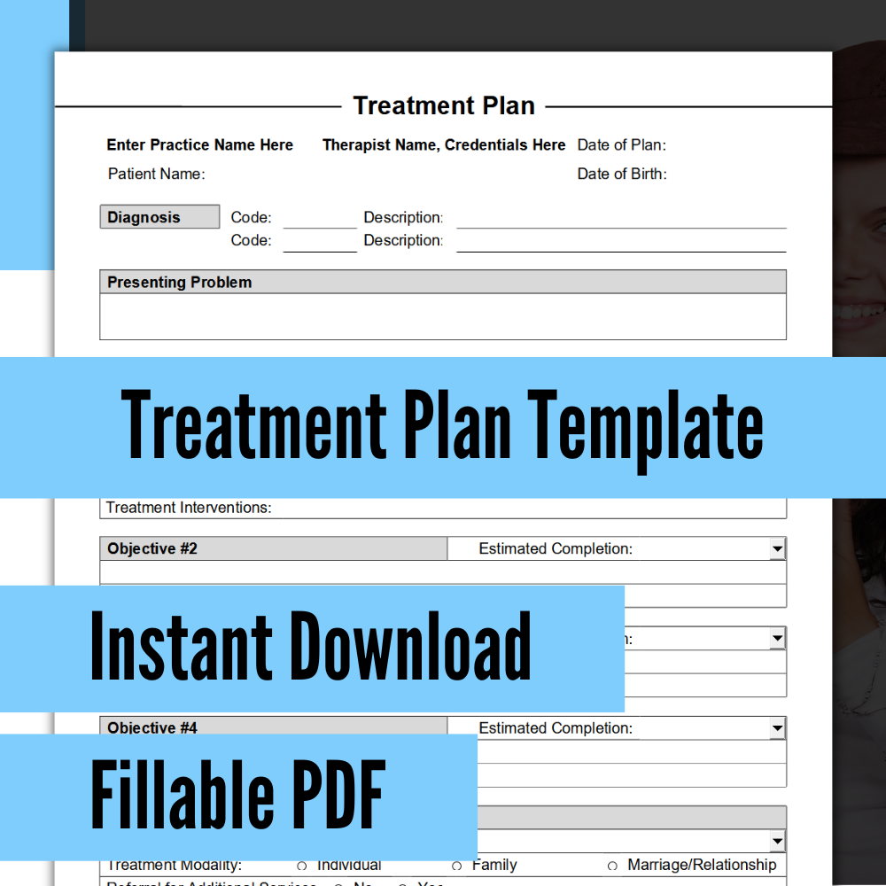 Treatment Plan Template Pdf