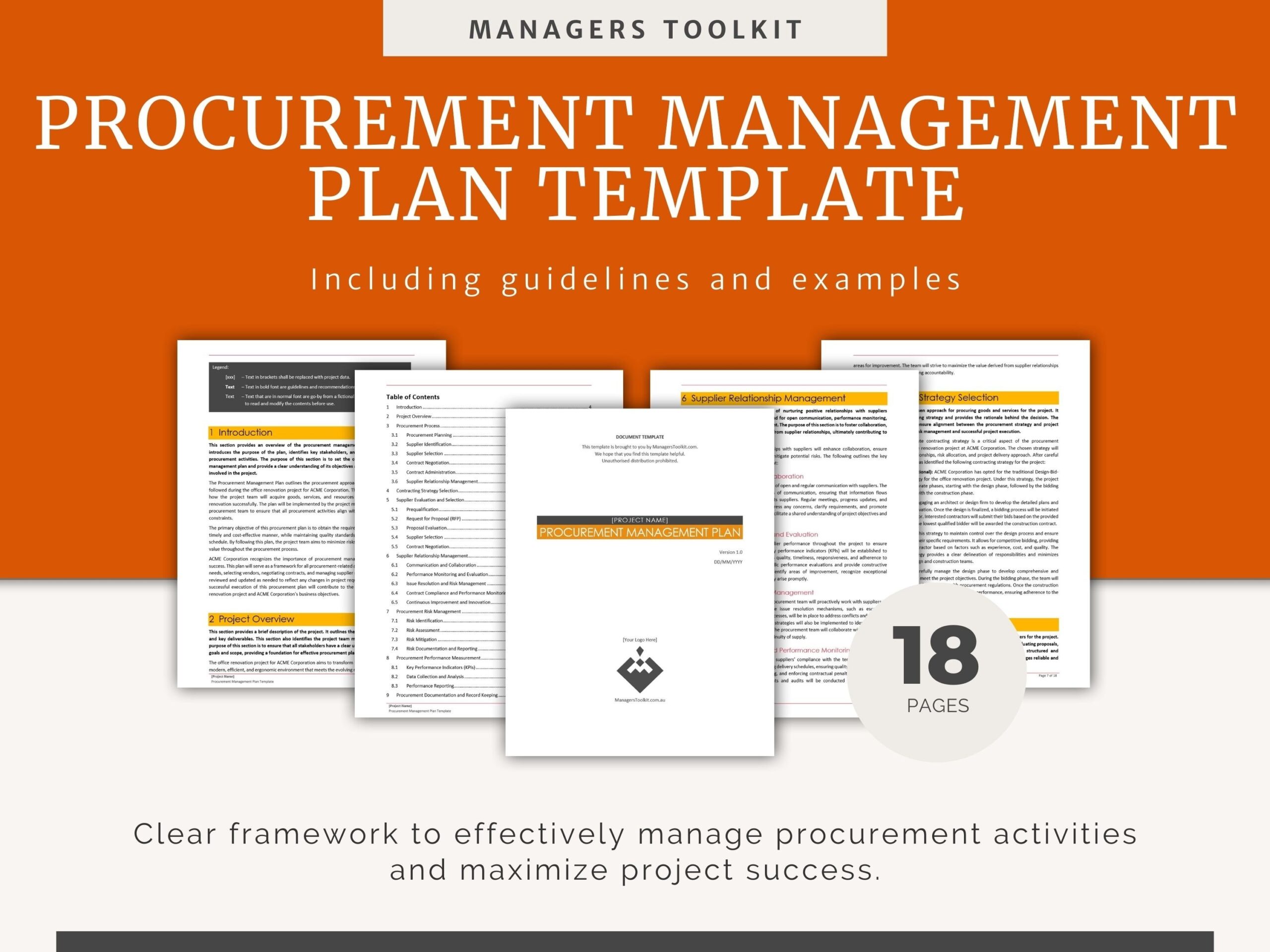 Vendor Gerinly Risk Management Purchases Framework